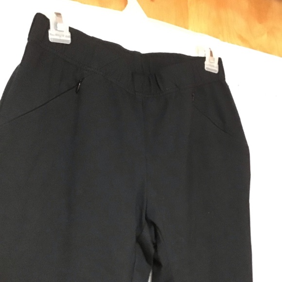 J JILL women's leggings with pockets (front only) sz XS black  EUC - Picture 2 of 15